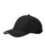 Casquette Team Sports-tech Noir Blanc Beechfield-2
