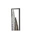 Déco Murale Encadrée en Métal Foglie 99cm Argent & Or-4