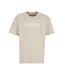 T-shirt Motif/style Logo Cursif Homme Sable Urban Classics-1