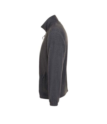 SOLS Mens North Full Zip Outdoor Fleece Jacket (Gray Marl) - UTPC343