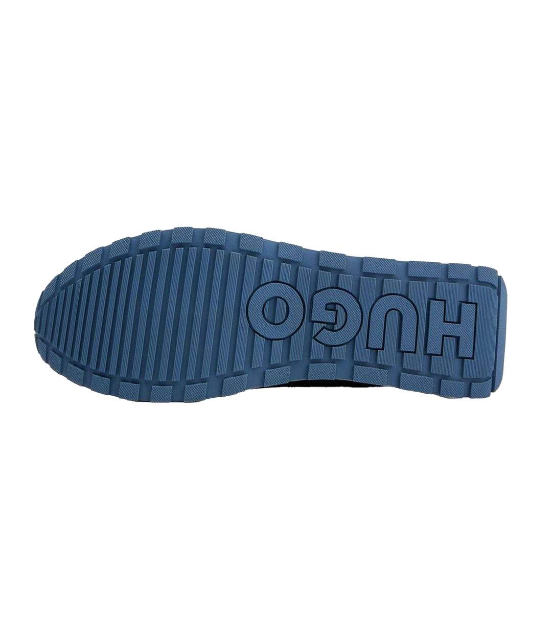 Mens Logo Running Trainers Black Hugo-4