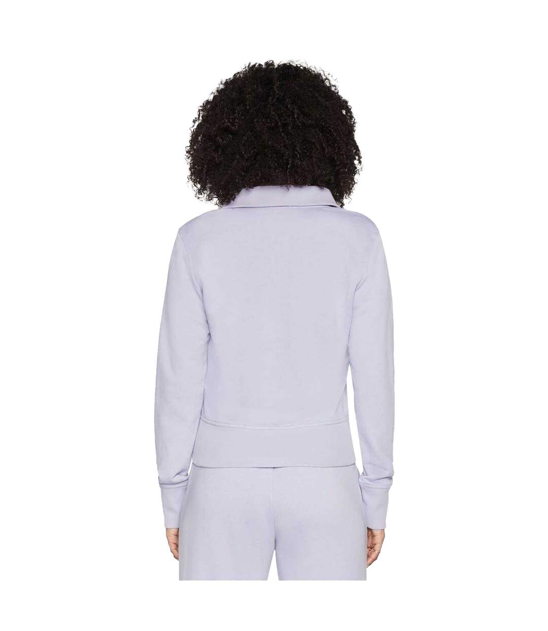 Womens/ladies Diamond Regular Long-sleeved Sweatshirt Light Pink Skechers-3