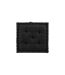 Coussin de Sol Twily 50x50cm Noir-1