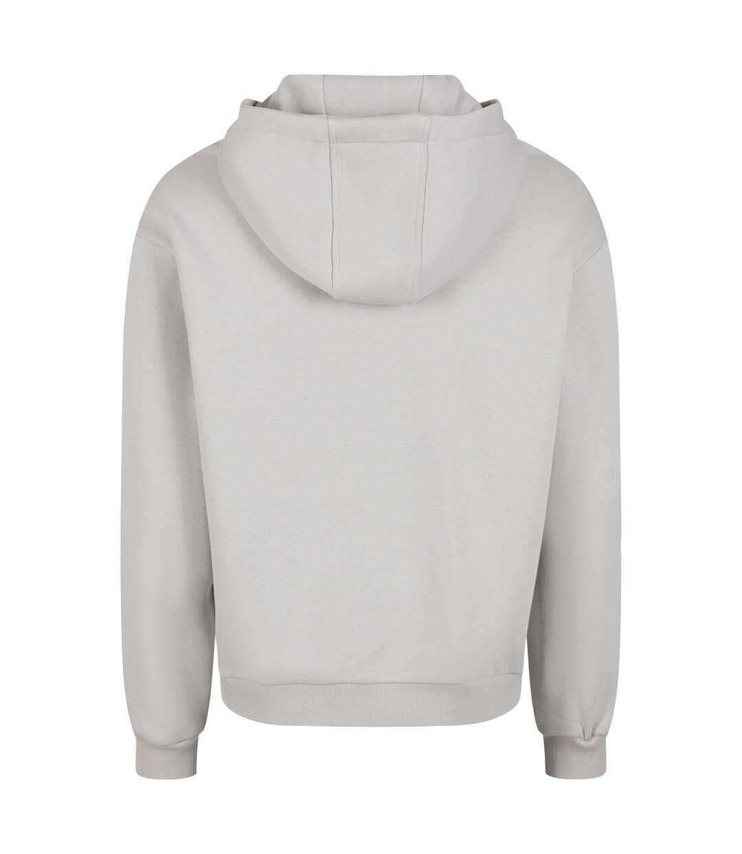 Sweat À Capuche Homme Gris Pâle Build Your Brand-3