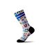 PULL IN Chaussettes Homme Microfibre POSTALE Blanc Bleu