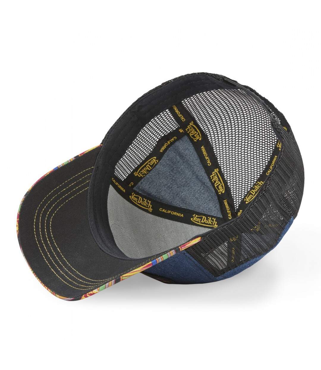 Casquette Trucker avec filet Atru Denim-5