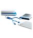 Rizo keyring charging cable one size royal blue MidOcean-2