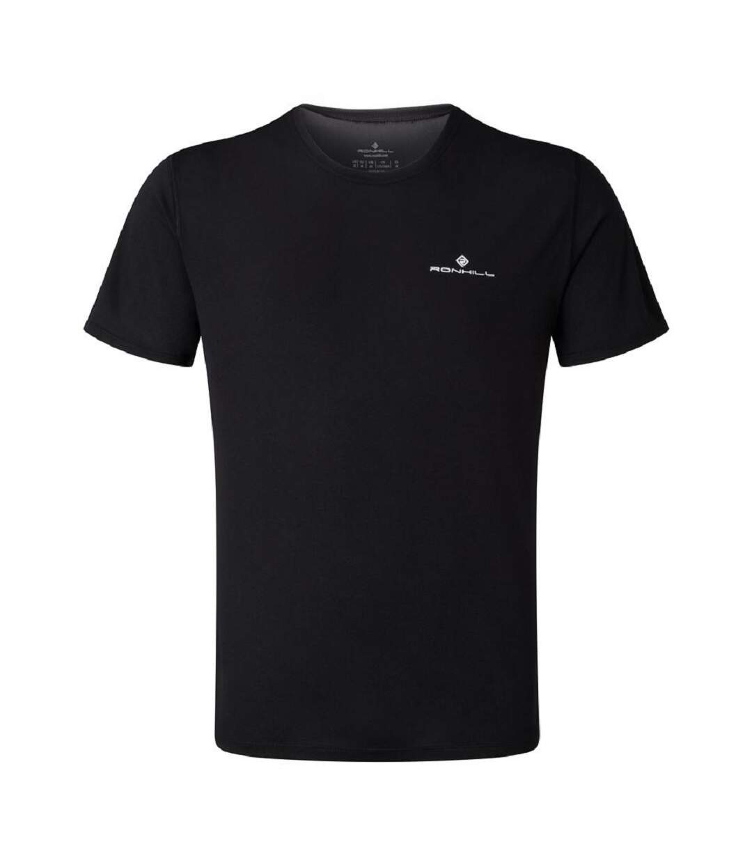 Mens core t-shirt black Ronhill-1