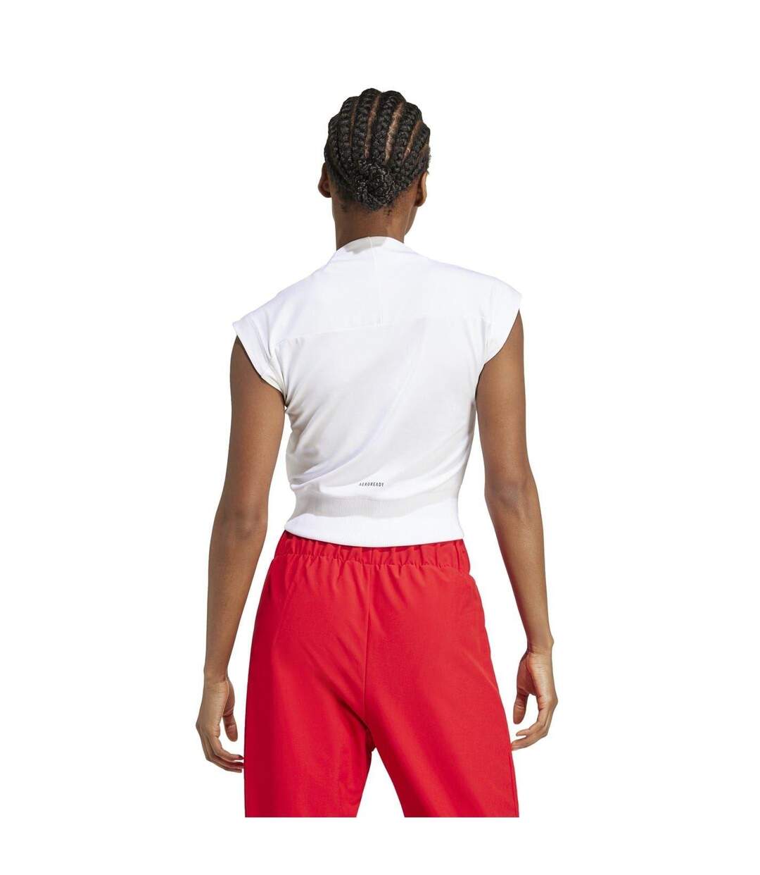 T-shirt Olympic Poland Femme Blanc Adidas-2