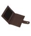 Wesley Leather Card Holder One Size Chocolate Brown Osprey-3