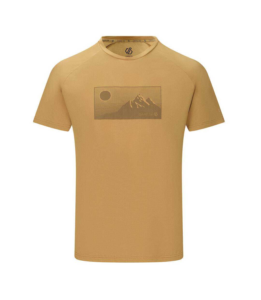 Mens Tech Ii Moon Mountain T-shirt Wood Brown Dare 2B-2