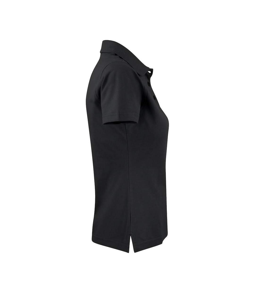 Polo Surf Femme Noir Printer-4