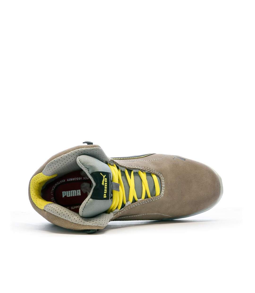 Chaussures de sécurité beige homme puma touring stone-4