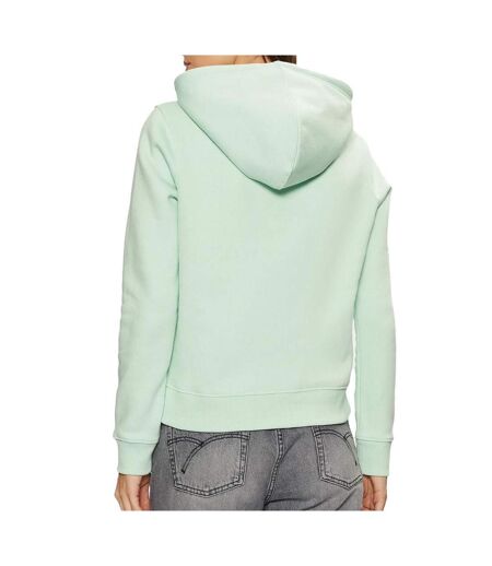 Sweat Vert Femme Guess Hood - L