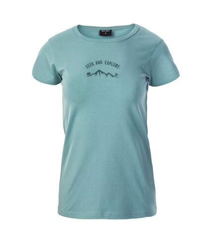 T-shirt lady vandra femme vieux turquoise Hi-Tec Hi-Tec