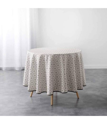 Nappe Antitache Imprimée Salto 180cm Naturel