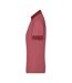 Polo Femme Bordeaux Chiné Bordeaux James And Nicholson-4