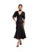 Robe Longue Femme Noir Little Mistress-4