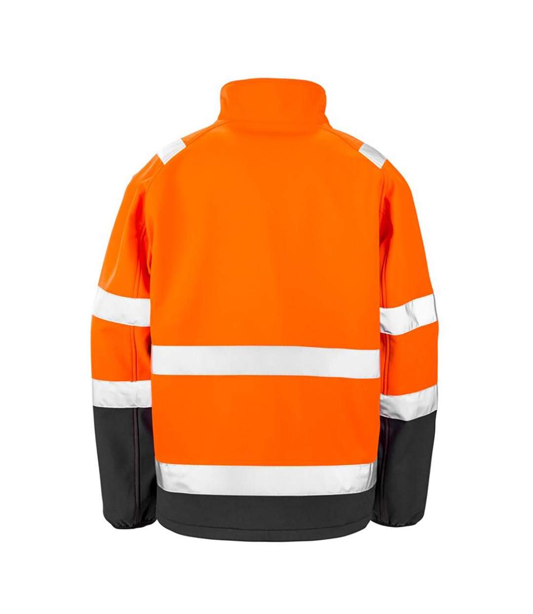 Veste softshell homme orange fluo / noir SAFE-GUARD by Result-2