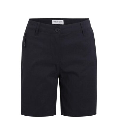 Womens/ladies Kiwi Pro Iii Casual Shorts Black Craghoppers