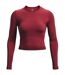 Haut Manches Longues Femme Rouge Under Armour-2