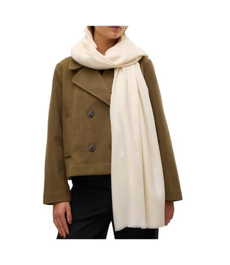 Écharpe écru femme vero moda carrie - taille unique