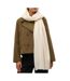 Écharpe écru femme vero moda carrie - taille unique-2