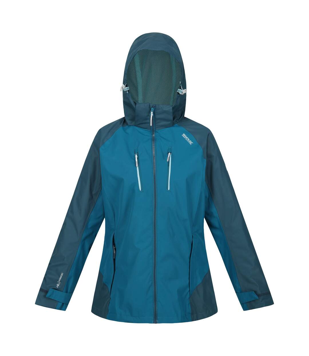 Veste imperméable calderdale femme bleu sarcelle foncé / bleu sarcelle sombre Regatta-1