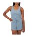 Womens/ladies Ribbed Loungewear Set Citadel Blue Brave Soul-2