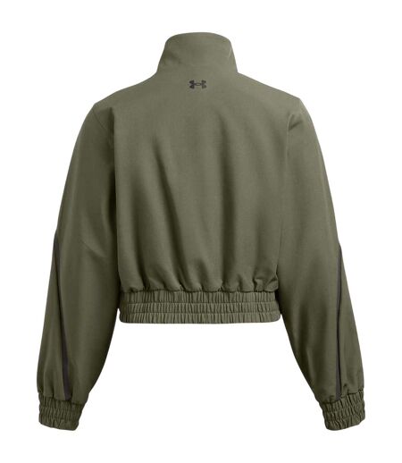 Haut Manches Longues Femme Vert Under Armour
