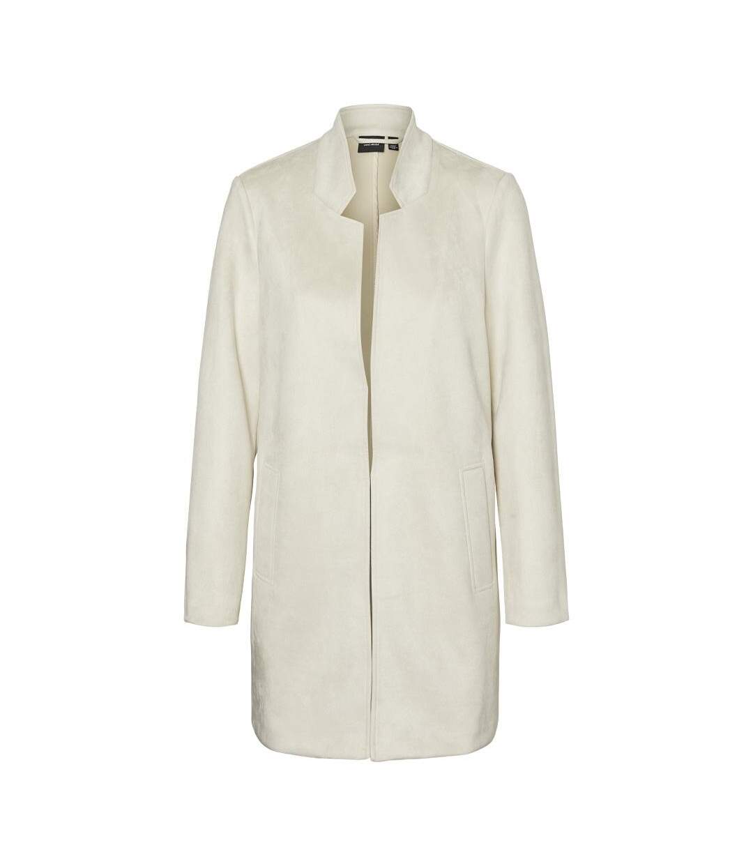 Veste beige femme vero moda josefreja-3