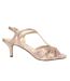 Sandales francie femme rose doré Lunar