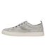 Womens/ladies Hangout Flat Trainers Washed Grey Blowfish Malibu-2