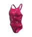 Womens/ladies Lettering Snug Fit One Piece Swimsuit Rush Nike-1