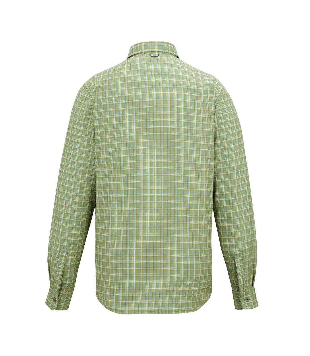 Chemise De Voyage Motif/style À Carreaux Homme Vert Pâle Regatta-3