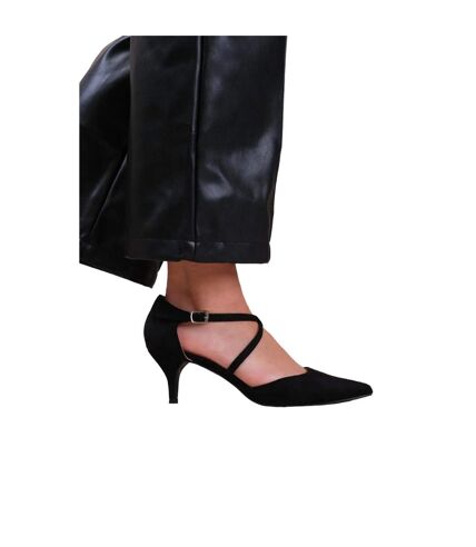 Chaussures Larges kennedi femme noir Where´s That From