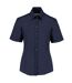 Kustom Kit Womens/Ladies Tailored Business Shirt (Dark Navy) - UTBC5349
