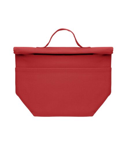 Recoba colour recycled cotton cooler bag one size red MidOcean