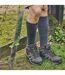 Mens Mountain Hiking Comfort Top Long Socks | Walking Wool Fully Cushioned Socks-4