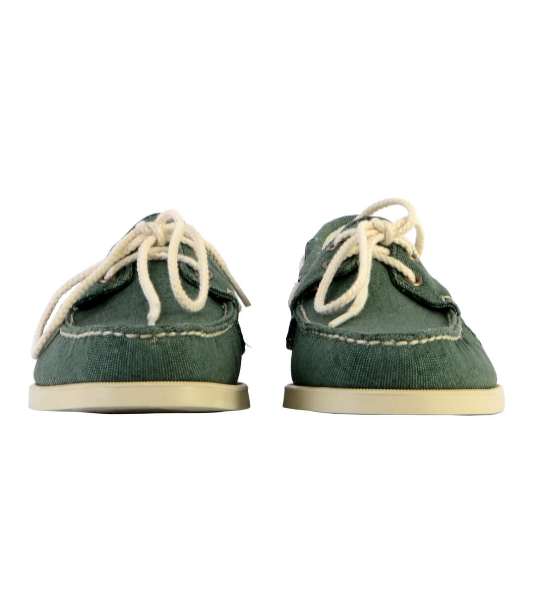 Mocassin à Lacets Docksides Sebago 100Z Washed Canvas-5