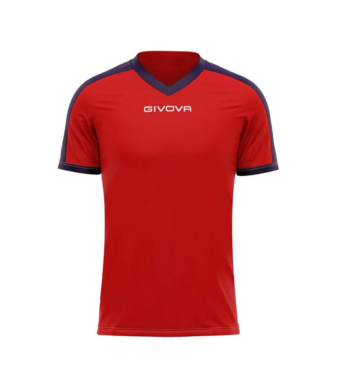 T-shirt Revolution Homme Rouge Bleu Marine Givova-2