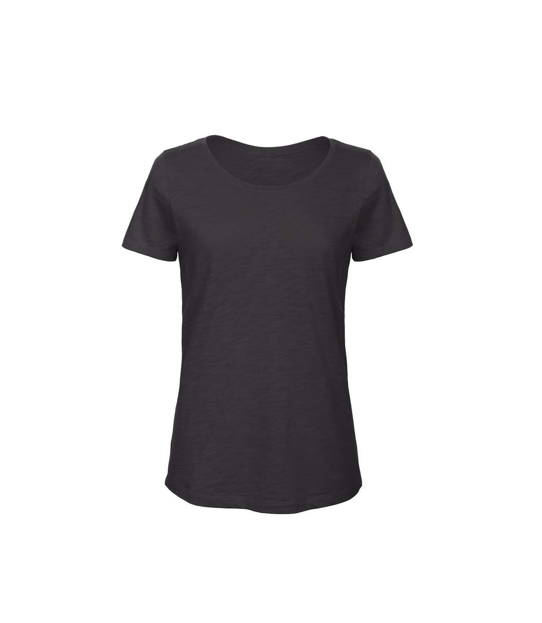 T-shirt en coton bio femme noir B&C Favourite