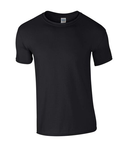 Gildan Mens Short Sleeve Soft-Style T-Shirt (Black) - UTRW3659