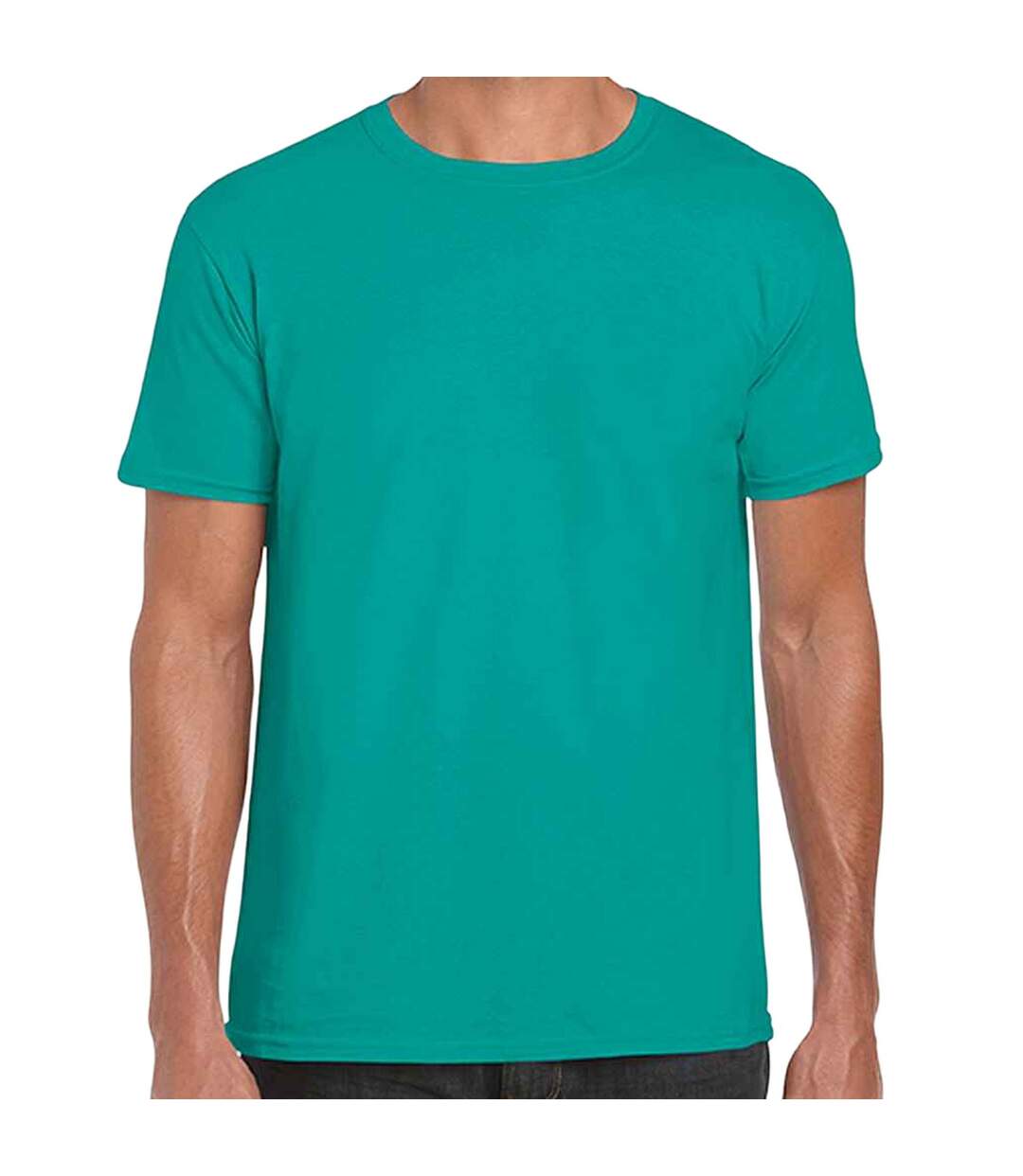 T-shirt manches courtes homme jade Gildan-1