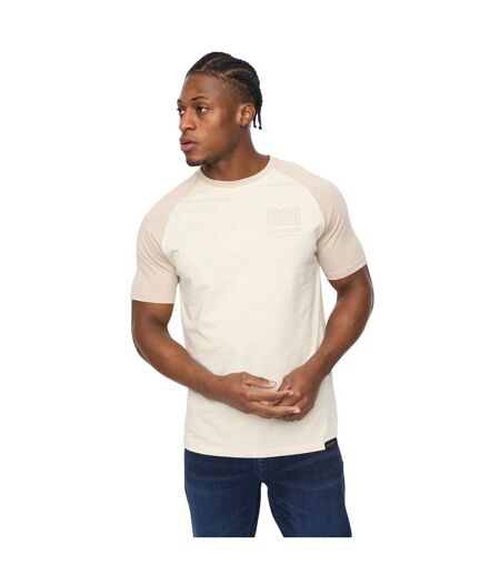 T-shirt Bretsby Homme Beige Crosshatch