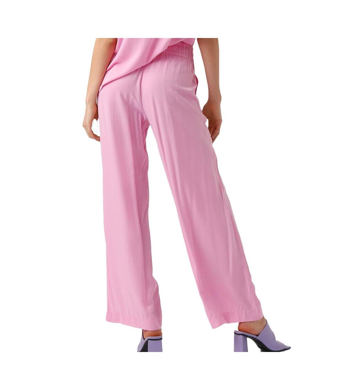 Pantalon Rose Femme Vero Moda Sadiatika - XS-L32