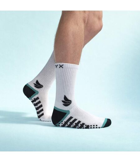 TALYX - Chaussettes Sport Compression Homme Grip Antidérapantes