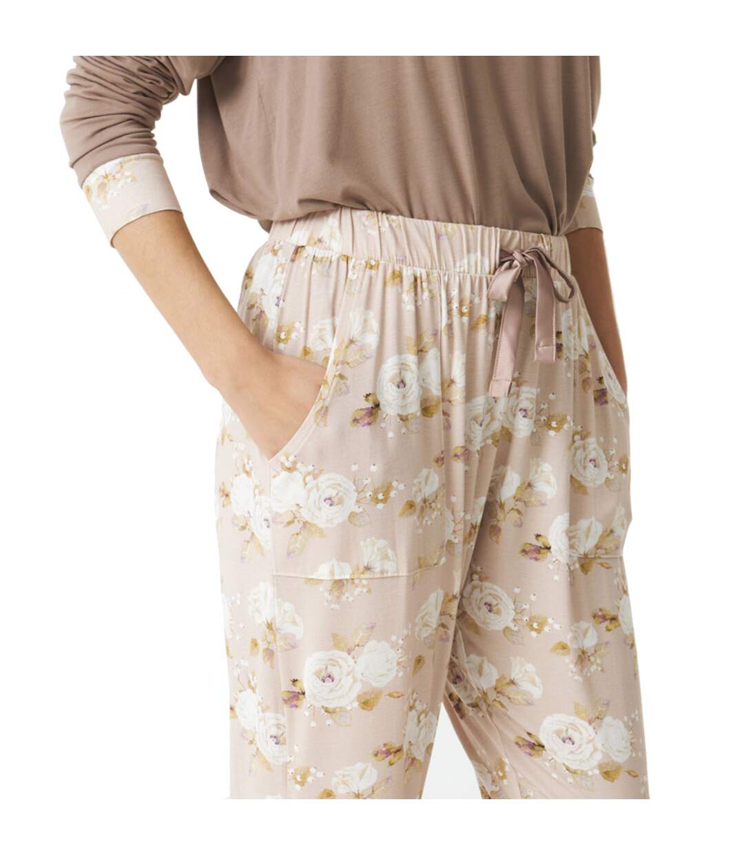 JJB2 Women's Fine Modal Long Sleeve Pajamas-2