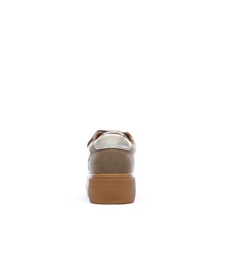 Baskets beige kaporal clovia leopard