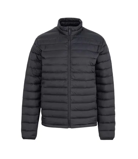 Womens/ladies Lightweight Packable Down Jacket Black Firetrap